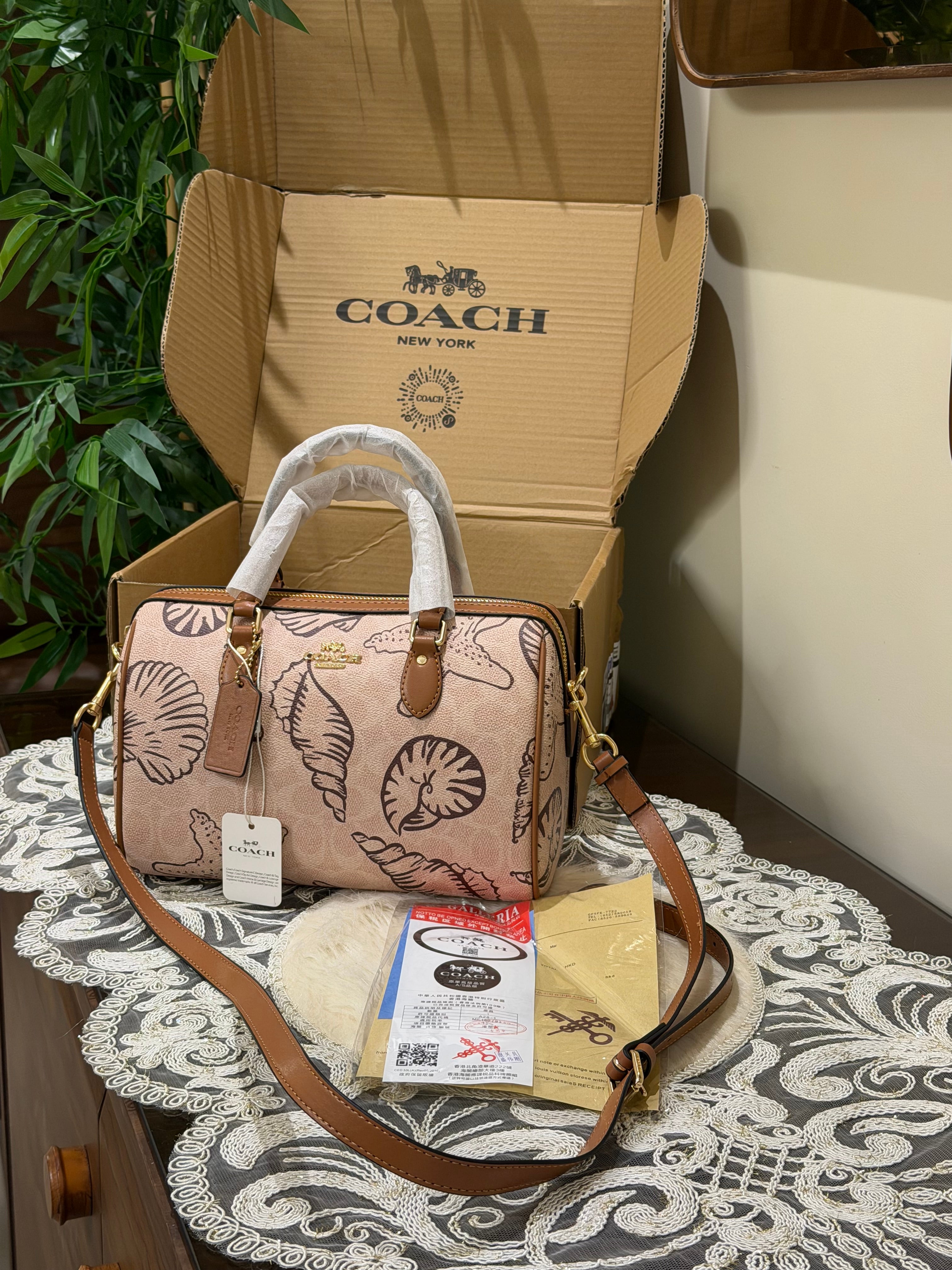 Rowan Satchel (Seashell edition) bag
