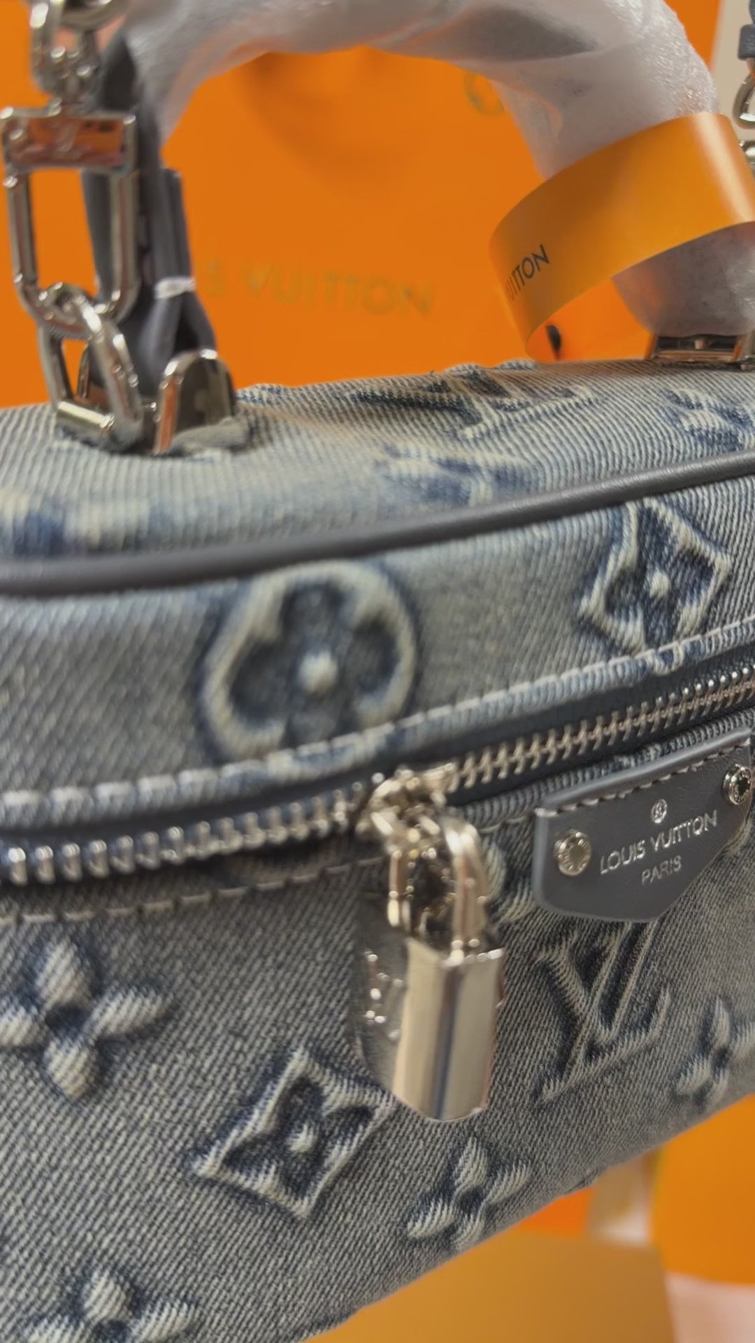 LV Demin Vanity Bag