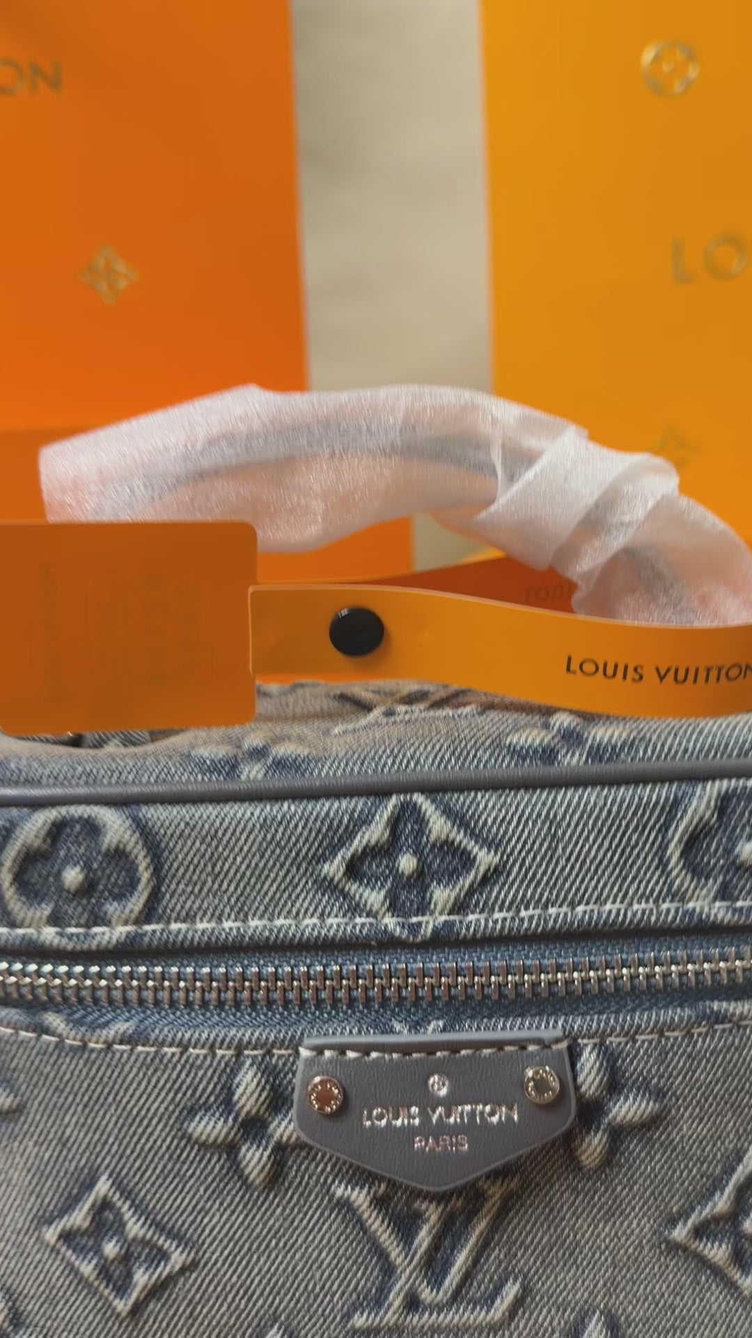 LV Demin Vanity Bag